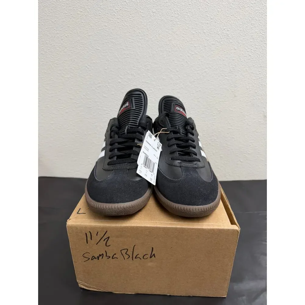 Adidas Samba Classic Black White Gum US 11.5 NEW